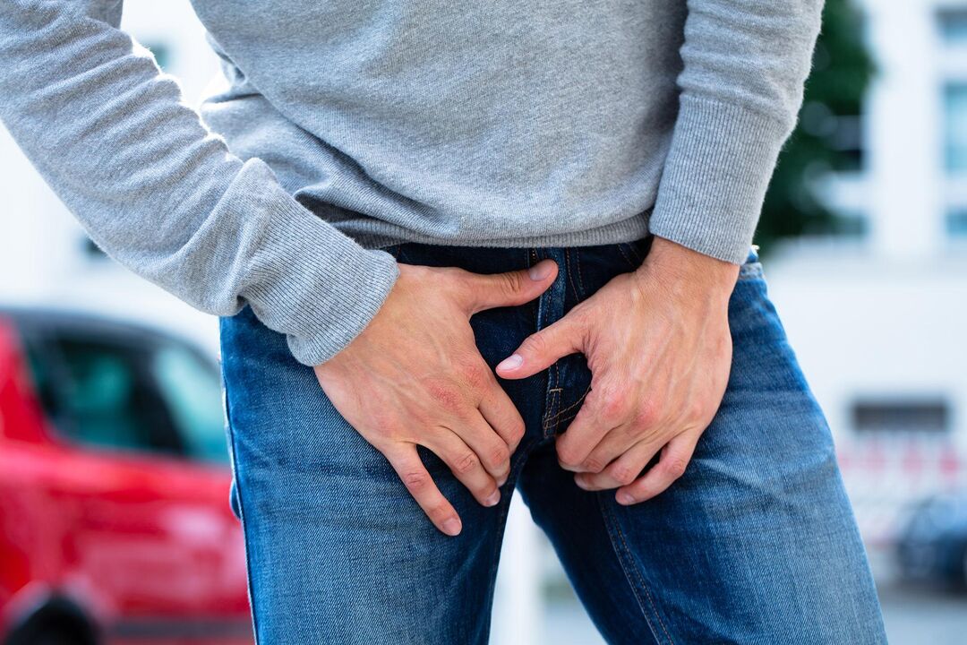 Douleur à l'aine chez un homme atteint de prostatite culiculaire